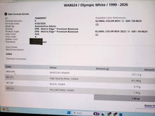 Load image into Gallery viewer, OLYMPIC WHITE BASECOAT GMWA8624 FOR PPG6260 -QUART
