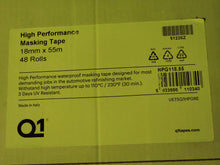 Load image into Gallery viewer, TAPE- Q1P CASE 48 18MM X 55 MM 3/4" HIGH PERFORMENCE
