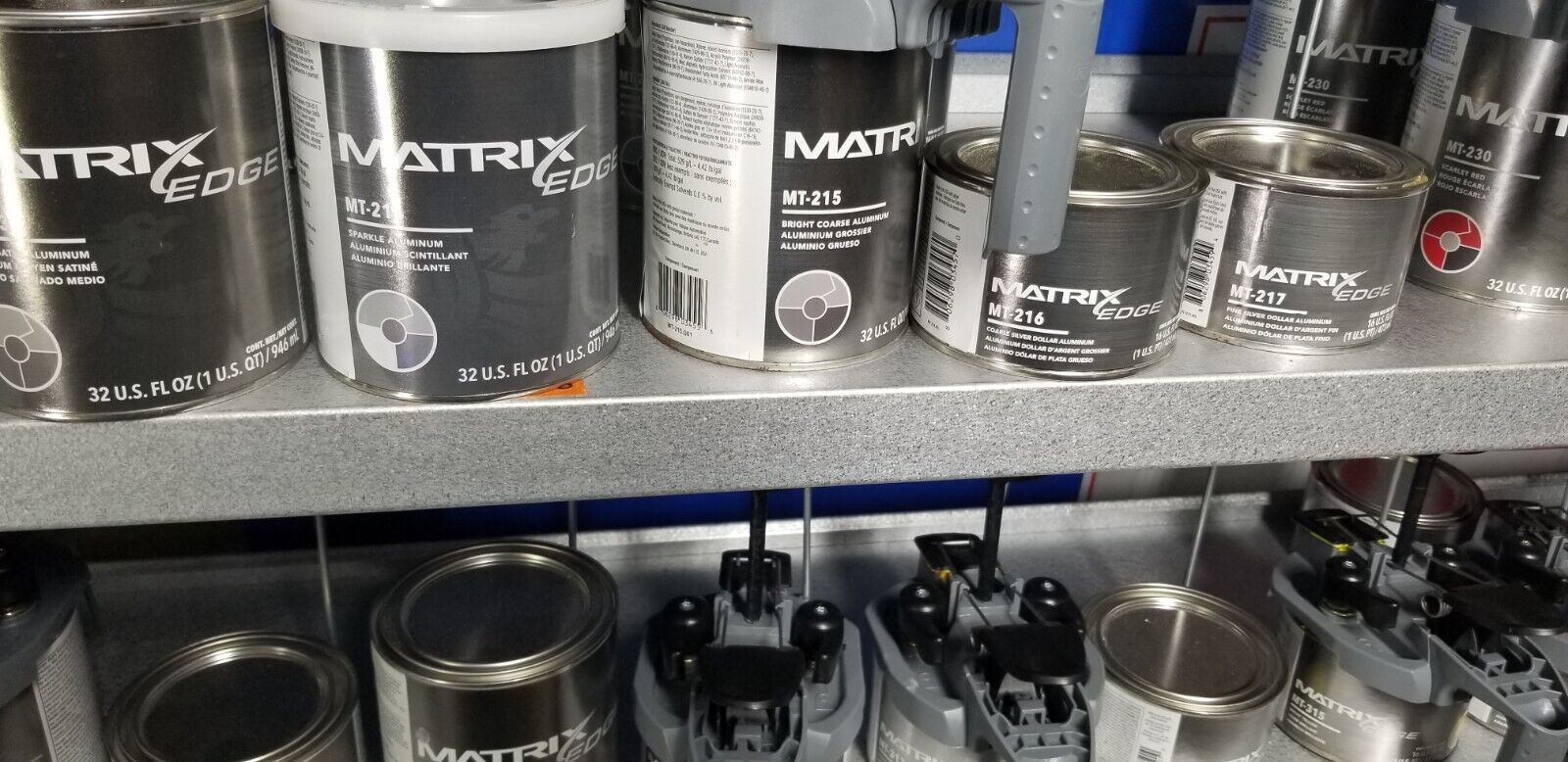 MIXING SYSTEM MATRIX EDGE ALL 39 TONERS, MIX LIDS, 14 PEARLS ...